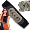 EDIBAZZAR | Retro Damen Kleidergürtel Elastisch Breit Produktbild-Vorschau 5
