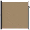 vidaXL Marquise latérale extensible Taupe 200x500 cm Voir les images du produit 3