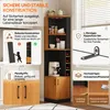 Mobiletto espositivo Flieks, 182 cm di altezza, con ripiano Anteprima dell’immagine prodotto 7