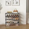 Schuhregal 4 Ebenen, Schuhaufbewahrung, Eingangsbereich, Produktbild-Vorschau 4