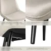 Lot de chaises de salle à manger Monroe aspect velours - Voir les images du produit 5