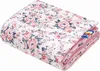 Roses & Smokey Pink Soft Velvet Babydecke 75x100cm Produktbild-Vorschau 1