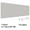 Tenda da balcone impermeabile, schermo per la privacy, Anteprima dell’immagine prodotto 7