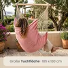 Sedia sospesa XXL 185x130cm - Sedia sospesa per 2 persone Anteprima dell’immagine prodotto 11