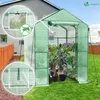 VOUNOT® Gewächshaus Foliengewächshaus mit 4 Regalebenen, Produktbild-Vorschau 2