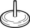 Geberit GE PE, uzáver, na zváranie, D 110 mm, 367812, 1 ks. Náhľad obrázku produktu 2