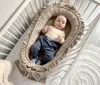 Babynestchen Babynest Kuschelnest Velvet Beige Produktbild-Vorschau 3