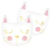 48 tlg. Partyset Katze Geburtstagsdeko Kindergeburtstag für Produktbild-Vorschau 2