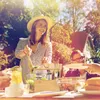 Relaxdays Držiak na príbory z bambusu, 4 priehradky, s Náhľad obrázku produktu 3