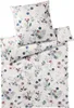 elegante Mako-Satin Bettwäsche Montypie malve 135x200 cm + Produktbild-Vorschau 4