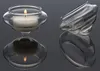 Schwimmender Teelichthalter aus glas von Sandra rich Serie Produktbild-Vorschau 2