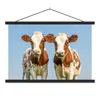MuchoWow® Textilposter Kühe - Himmel - Tiere - Bauernhof - Produktbild-Vorschau 1