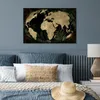 MuchoWow® Poster Weltkarte - Pflanzen - Vintage 90x60 cm - Produktbild-Vorschau 4