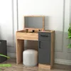 Skye Decor, Inci - Atlantic Pine, Anthracite, Schminktisch, Produktbild-Vorschau 1