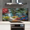 Coloray Spritzschutz aus Glas 140x70  Wandkunst Produktbild-Vorschau 2