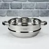 Klausberg Vaporiera universale 20 cm per pentole 16 cm 18 Anteprima dell’immagine prodotto 4