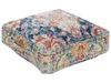 BELIANI Pouf Mehrfarbig Baumwolle 50 x 50 x 20 cm Produktbild-Vorschau 5