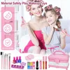 set da trucco 59 in 1 per bambini, con specchio da trucco a Anteprima dell’immagine prodotto 4
