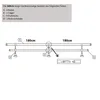 Gardinenstange 360 cm 2-läufig Schwarz Matt 19 mm - stabil, Produktbild-Vorschau 5