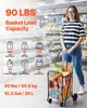 Wózek na zakupy – składany wózek na zakupy – pojemność 39 l Podgląd zdjęcia produktu 2