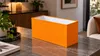 Elegante Lampenschirm Milano E14 Orange – Moderner Produktbild-Vorschau 3