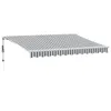 markýza vidaXL Automatic Anthracite & White 350x250 cm Náhled obrázku produktu 1