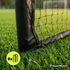 Fußballtor 240 x 160 cm, stabiles Stahlgestell schwarz, Produktbild-Vorschau 5