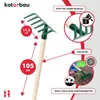 KOTARBAU® Grabie Metalowe 11,5 CM Grabie do Rabat Grabki Podgląd zdjęcia produktu 5