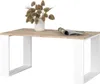 Akord Konferenční stolek Nox dub Sonoma/bílý 92x53x45 cm Náhled obrázku produktu 2
