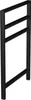 Jungborn Fußstütze TRENTA 45 x 68 cm eckig schwarz matt Produktbild-Vorschau 1