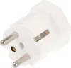 Adapter szwajcarski biały z wtyczki szwajcarskiej 3pin na Podgląd zdjęcia produktu 1