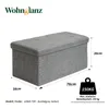 Faltbare Bettbank, Sitzbank und Stütze 76×38×38cm 150kg Produktbild-Vorschau 1
