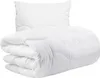 Mikrofaser Schlaf-Set 135×200 cm Steppbett + 80×80 cm Produktbild-Vorschau 1