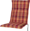 Auflage Mittellehner Florence 2136 orange-rot kariert Produktbild-Vorschau 1