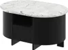 Design Couchtisch HCL-111 Oval Schublade Hochglanz Produktbild-Vorschau 1