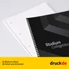 Bloc-notes universitaire DUO - 5 pièces - quadrillé et Voir les images du produit 4