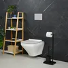 Relaxdays WC Garnitur, HBT: 66,5x23x18 cm, stehender Produktbild-Vorschau 3
