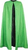 A green cape with a black patterned lining is laid flat against a white background. Náhľad obrázku produktu