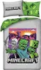 Copripiuma Minecraft Zombie - 140 x 200 cm - 70 x 90 cm -  Anteprima dell’immagine prodotto 1
