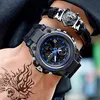 Herren Sport Uhren Militär Outdoor Große Armbanduhr Digital Produktbild-Vorschau 4
