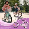 Vélo de fille 14 pouces cloche roues supplémentaires barre Voir les images du produit 9