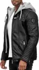 Red Bridge Herren Kunst- Lederjacke Kunstleder Bikerjacke Produktbild-Vorschau 3