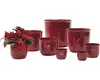Doniczka ceramiczna Soendgen Brussels Ø 15 H 14 cm bordowy Podgląd zdjęcia produktu 2