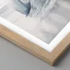 Gerahmtes Poster - Rahmen in heller Eiche - Welle Meer Produktbild-Vorschau 2
