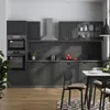 Küchenzeile Vicco R-Line Anthrazit Landhaus 300 cm mit Produktbild-Vorschau 3
