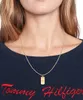 Collar de acero chapado en oro con cristales, diseño tipo Vista previa de la imagen del producto 3