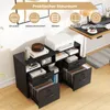 Mobilny kontener COSTWAY, mobilna szafka na dokumenty Podgląd zdjęcia produktu 8