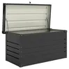 Gartenbox Metall 450L Kissenbox mit doppelwandig Deckel 120 Produktbild-Vorschau 1
