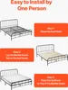 VEVOR Bunkie Board doghe pieghevoli per letto intero con Anteprima dell’immagine prodotto 6