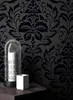 NEWROOM Tapete Lombardi Schwarz Vliestapete - Barock Produktbild-Vorschau 2
